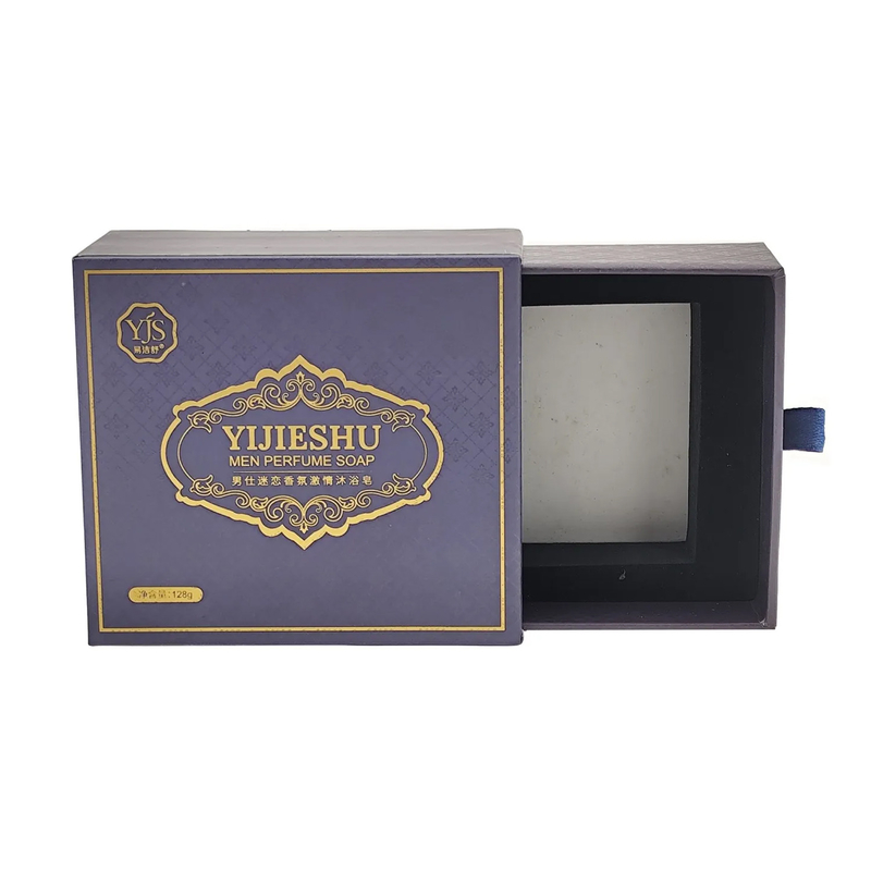 Biodegradable Custom Soap Paper Box Drawer Soap Packaging Boxes With Logo