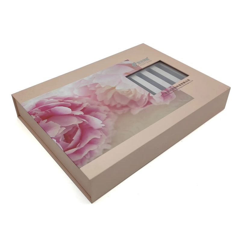 Custom Printed Wholesale Cosmetic Skincare Sets Box Custom Luxury Gift Box Packaging With Window