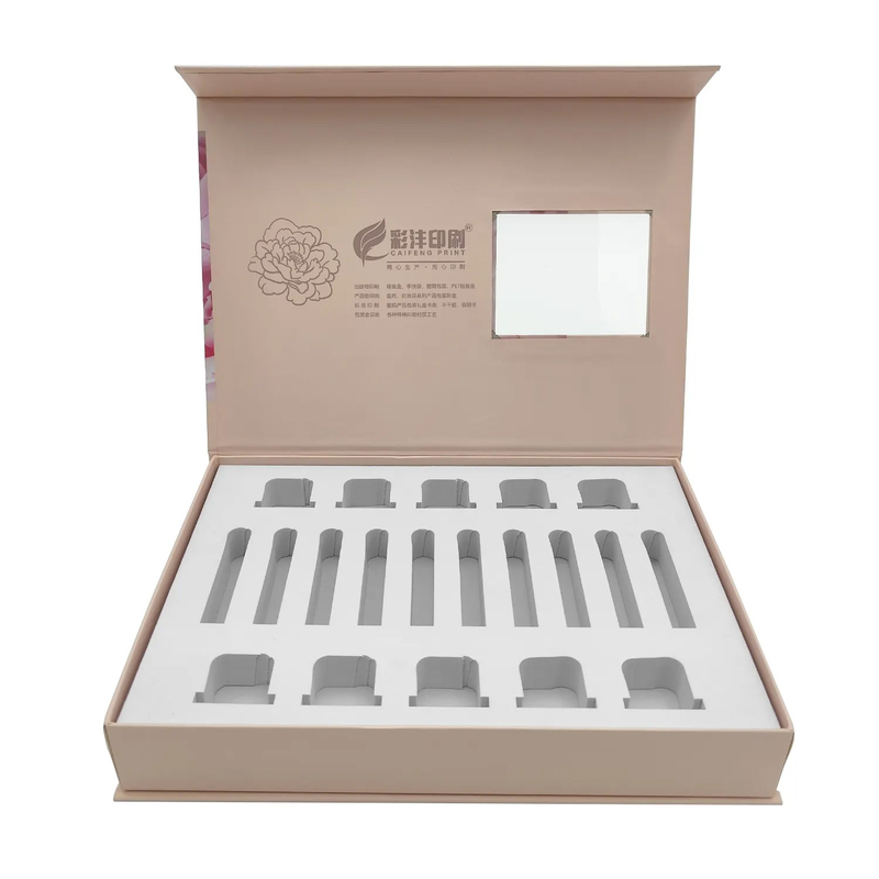 Custom Printed Wholesale Cosmetic Skincare Sets Box Custom Luxury Gift Box Packaging With Window