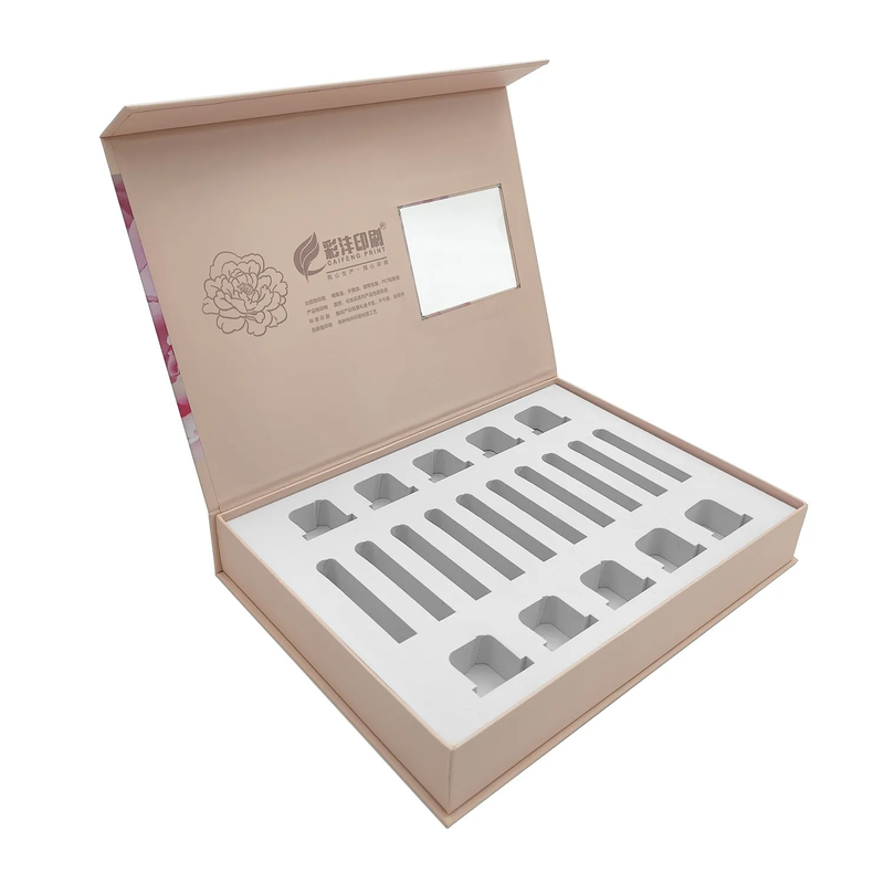 Custom Printed Wholesale Cosmetic Skincare Sets Box Custom Luxury Gift Box Packaging With Window