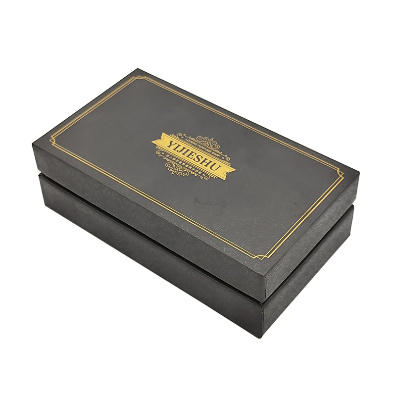 Gold Stamping 2 Piece Luxury Soap Packaging Box Custom Design Gift Box Lid And Base Box For Soap Packaging