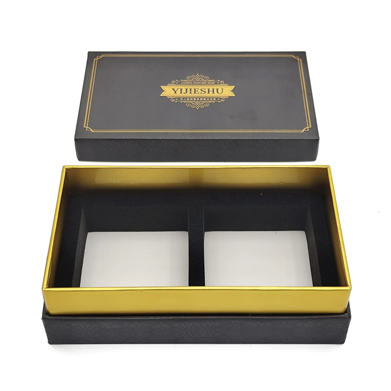 Custom Printing Handmade Soap Bar Packaging Box White Recyclable Art Paper Soap Box Cardboard Shampoo Skincare Packaging Box