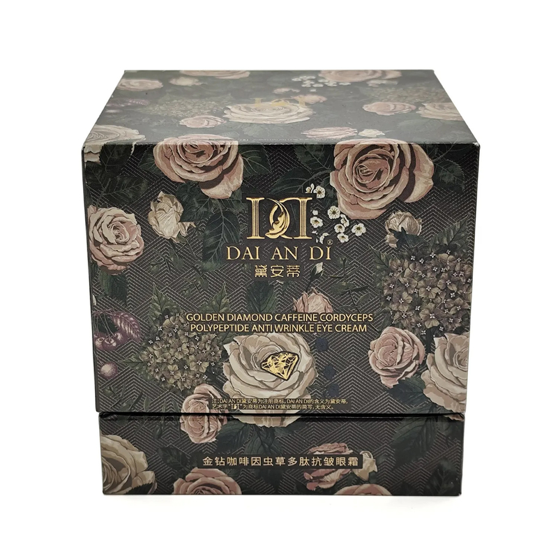 Custom Skin Care Box Packaging Clamshell Printed Cosmetic Beauty Box Flip Rigid Gift Box Packaging