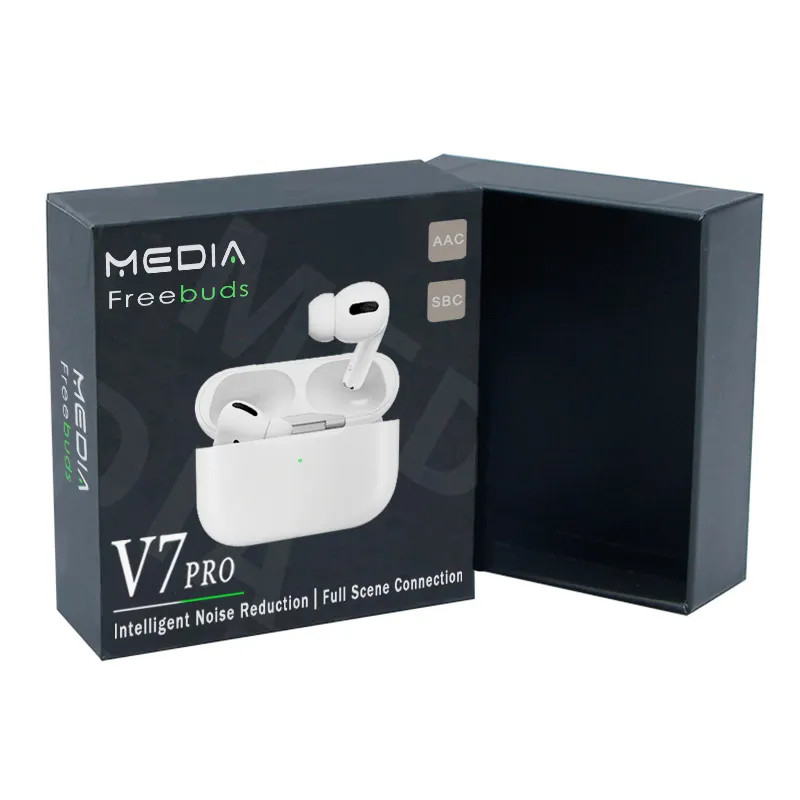 Earphone Packing Paper Hanging Box Custom Wireless Headphone Headset Outer Packaging Boxes Bluetooth Earphone Rigid Boxes