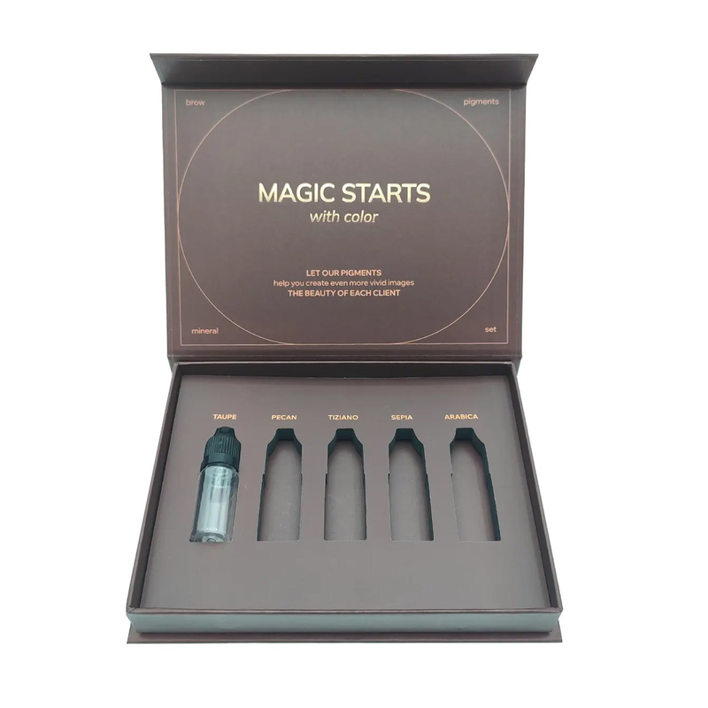 Custom Logo Flip Top Magnetic Box Beauty Makeup Paper Boxes Cosmetics Packaging Gift Box