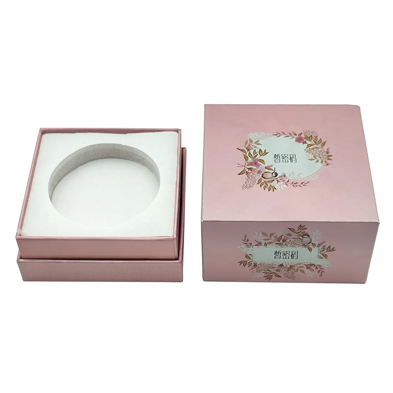 Luxury Paper Gift Box Custom Design Packaging Skincare Cosmetics Set Lid And Base Box For Skincare Bottle Packaging