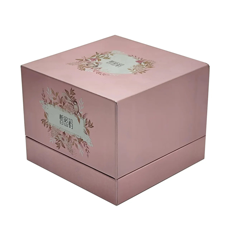 Luxury Paper Gift Box Custom Design Packaging Skincare Cosmetics Set Lid And Base Box For Skincare Bottle Packaging