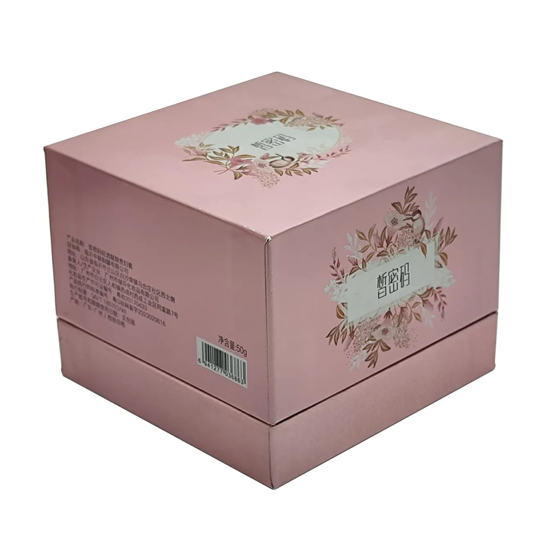 Luxury Paper Gift Box Custom Design Packaging Skincare Cosmetics Set Lid And Base Box For Skincare Bottle Packaging