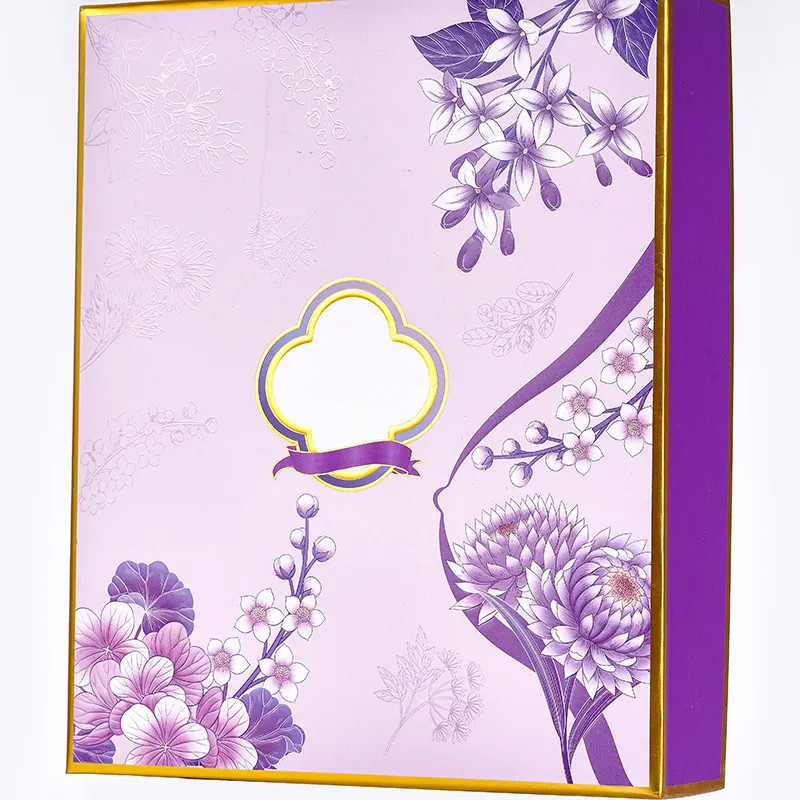 Custom Recyclable Kraft Paper Skincare Boxes With UV Advantage Rigid Lid And Base For Perfume Shipping Cosmetic Gift Packaging