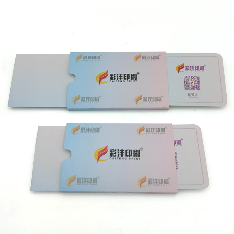 Custom Recyclable Printing Tiny White Paper Endoderm Frosted Folding Drawer Paper Box Small
