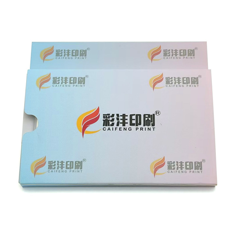 Custom Recyclable Printing Tiny White Paper Endoderm Frosted Folding Drawer Paper Box Small