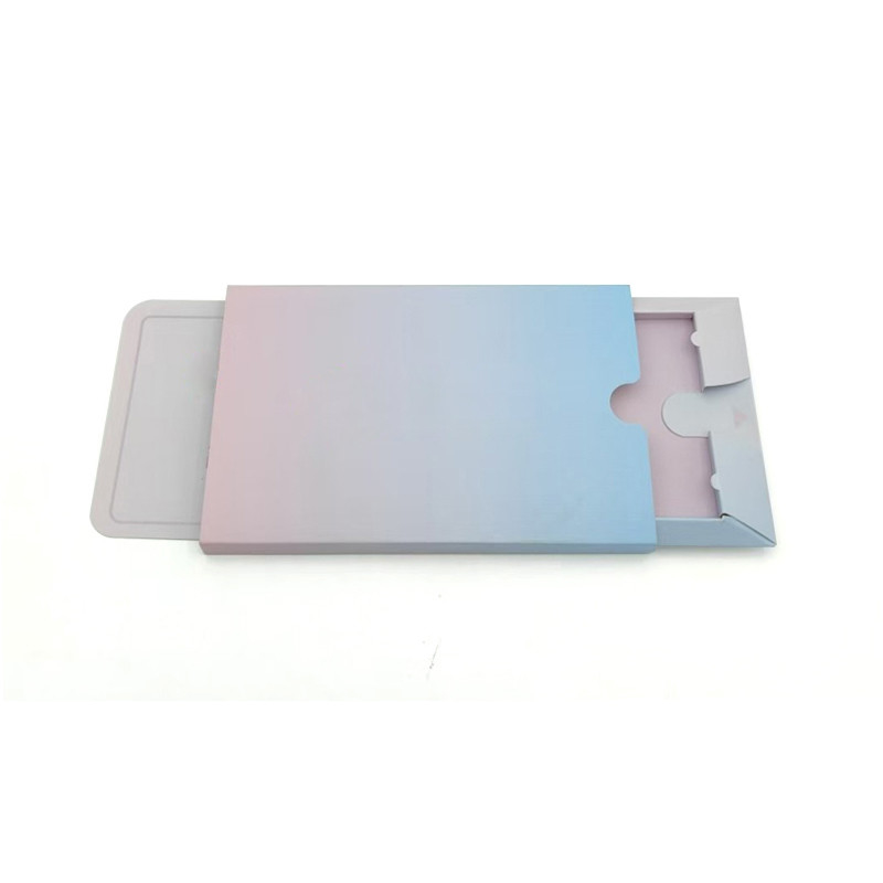 Custom Logo Printed Craft Small Gift Drawer Slide Paper Boxes Packaging White Paper Sliding Drawer Jewelry Gift Box