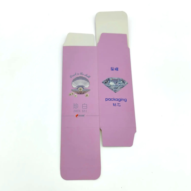 Custom Embossed Skin Care Box Packaging Dull Polish Surface Printed Folding Cosmetic Beauty Paper Card Box Packaging