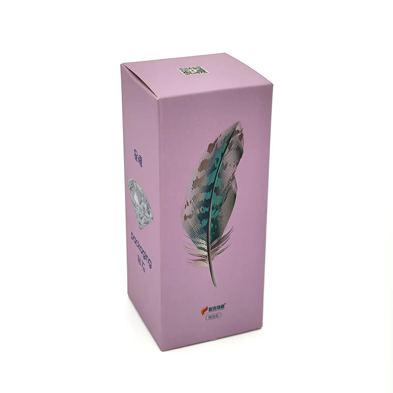 Custom Embossed Skin Care Box Packaging Dull Polish Surface Printed Folding Cosmetic Beauty Paper Card Box Packaging